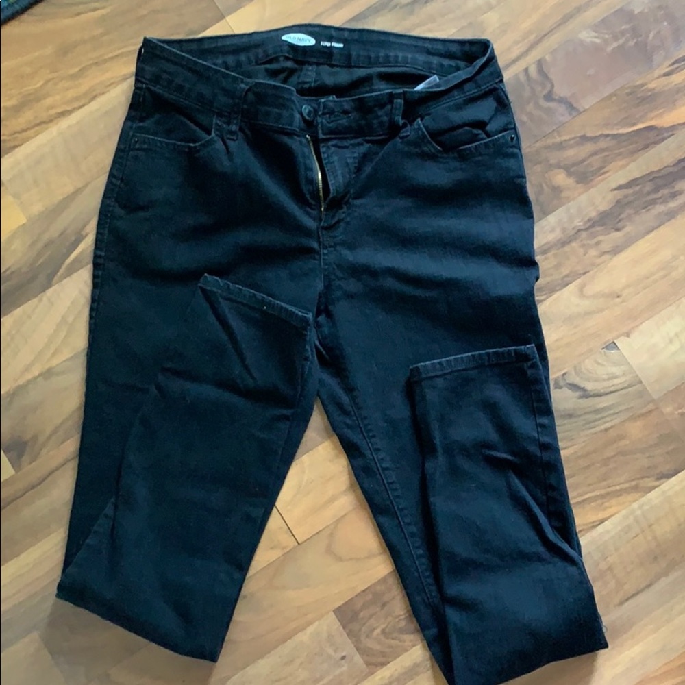 Black Old Navy Super Skinny jeans